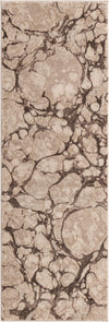 Serenity Sands Collection Area Rug -  Pebblebeach Runner Brown  lifestyle 41