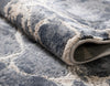 Serenity Sands Collection Area Rug -  Pebblebeach Oval Gray  lifestyle 81