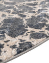 Serenity Sands Collection Area Rug -  Pebblebeach Oval Gray  lifestyle 88