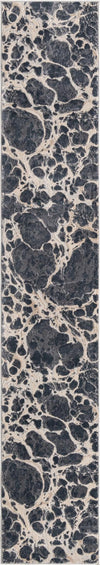 Serenity Sands Collection Area Rug -  Pebblebeach Runner Gray  lifestyle 38