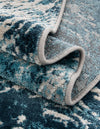 Serenity Sands Collection Area Rug -  Quietshore Rectangle Blue  lifestyle 25