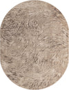 Serenity Sands Collection Area Rug -  Quietshore Oval Brown  lifestyle 29