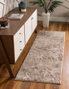 Serenity Sands Collection Area Rug -  Quietshore Runner Brown  lifestyle 48