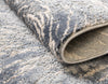 Serenity Sands Collection Area Rug -  Quietshore Oval Gray  lifestyle 71