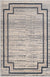 Serenity Sands Collection Area Rug -  Hushhaven Rectangle Gray  lifestyle 2