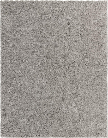 Cozy Comfort Shag Collection Area Rug - Hearthside (Light Gray)