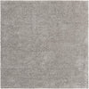 Cozy Comfort Shag Collection Area Rug - Hearthside (Light Gray) Square Light Gray  lifestyle 2