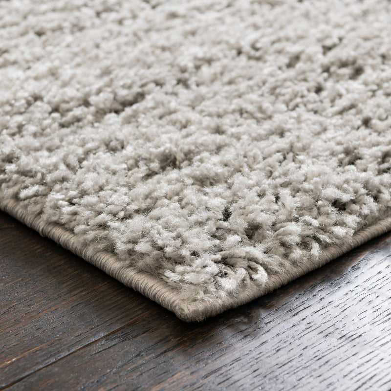 Cozy Comfort Shag Collection Area Rug - Hearthside (Light Gray) Square Light Gray  lifestyle 19