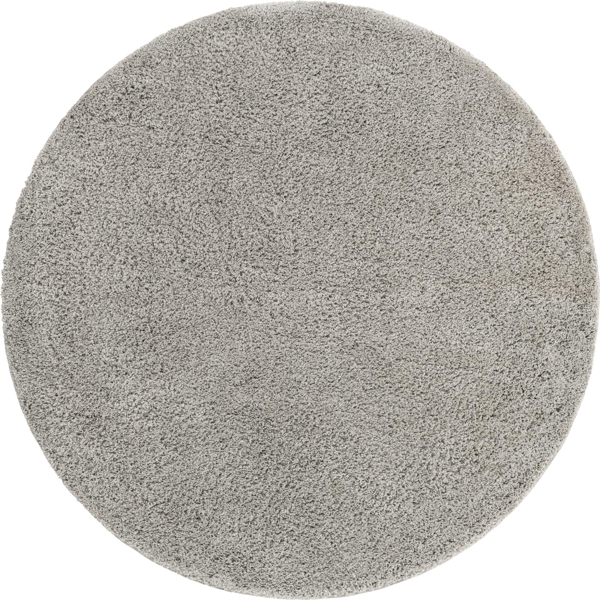 Cozy Comfort Shag Collection Area Rug - Hearthside (Light Gray)