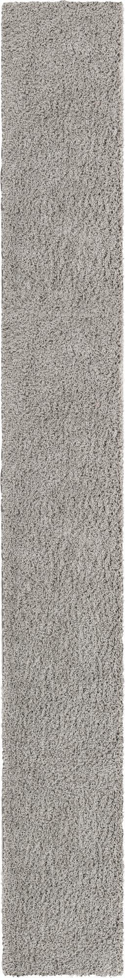 Cozy Comfort Shag Collection Area Rug - Hearthside (Light Gray) Runner Light Gray  lifestyle 6