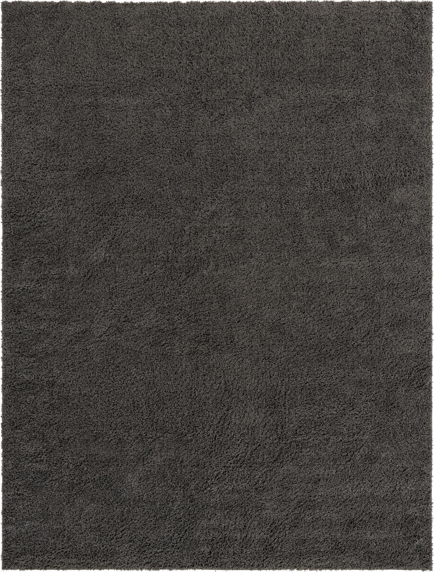 Cozy Comfort Shag Collection Area Rug - Hearthside (Dark Gray)