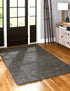 Cozy Comfort Shag Collection Area Rug - Hearthside (Dark Gray)