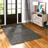 Cozy Comfort Shag Collection Area Rug - Hearthside (Dark Gray)