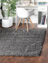 Cozy Comfort Shag Collection Area Rug - Hearthside (Dark Gray)