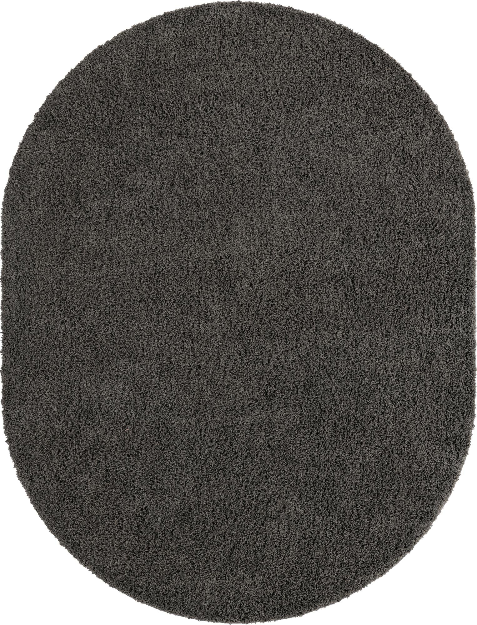 Cozy Comfort Shag Collection Area Rug - Hearthside (Dark Gray)