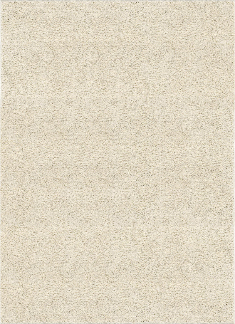 Cozy Comfort Shag Collection Area Rug - Hearthside (Ivory) Rectangle Ivory  lifestyle 2