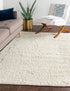 Cozy Comfort Shag Collection Area Rug - Hearthside (Ivory)