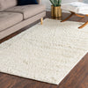 Cozy Comfort Shag Collection Area Rug - Hearthside (Ivory) Rectangle Ivory  lifestyle 14