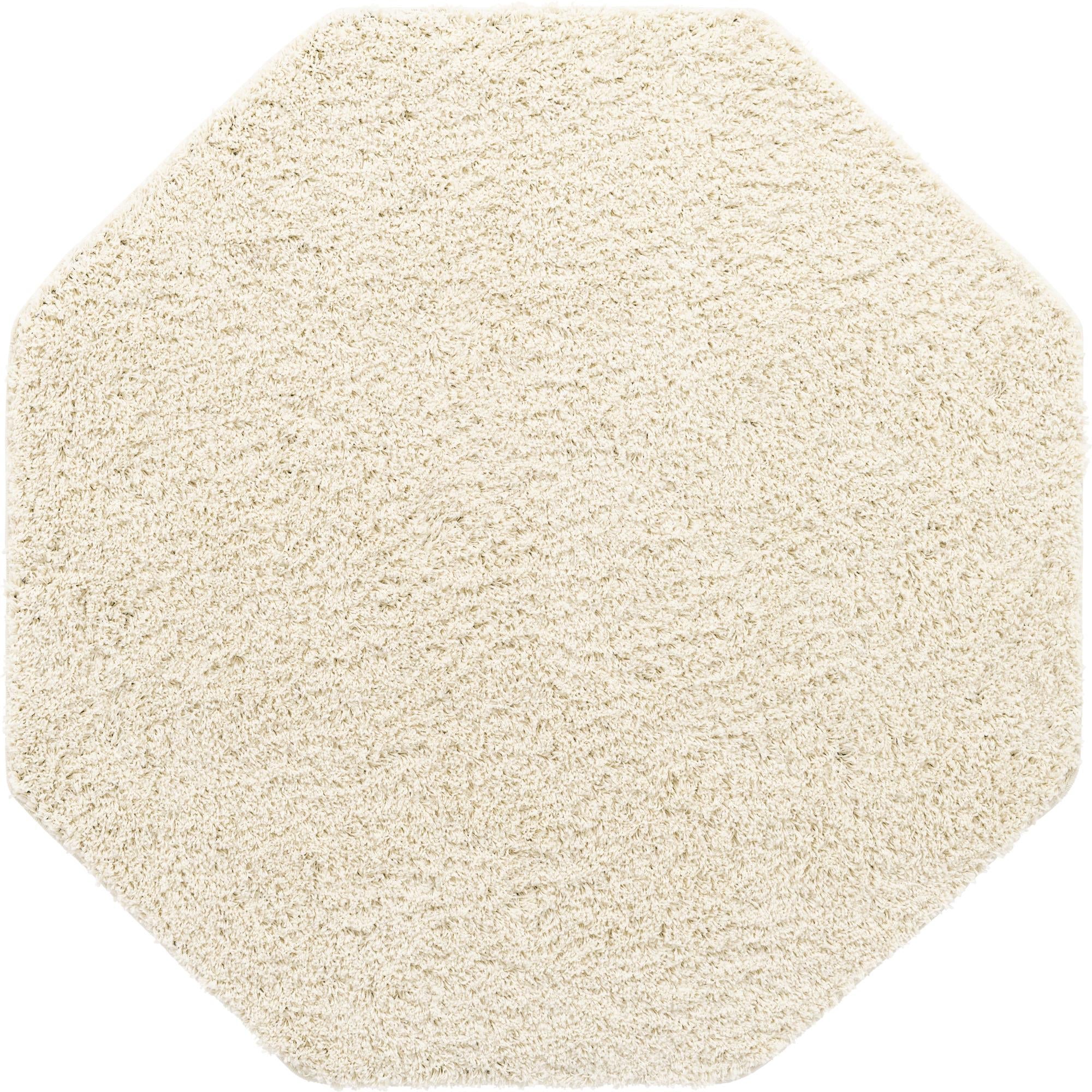 Cozy Comfort Shag Collection Area Rug - Hearthside (Ivory)