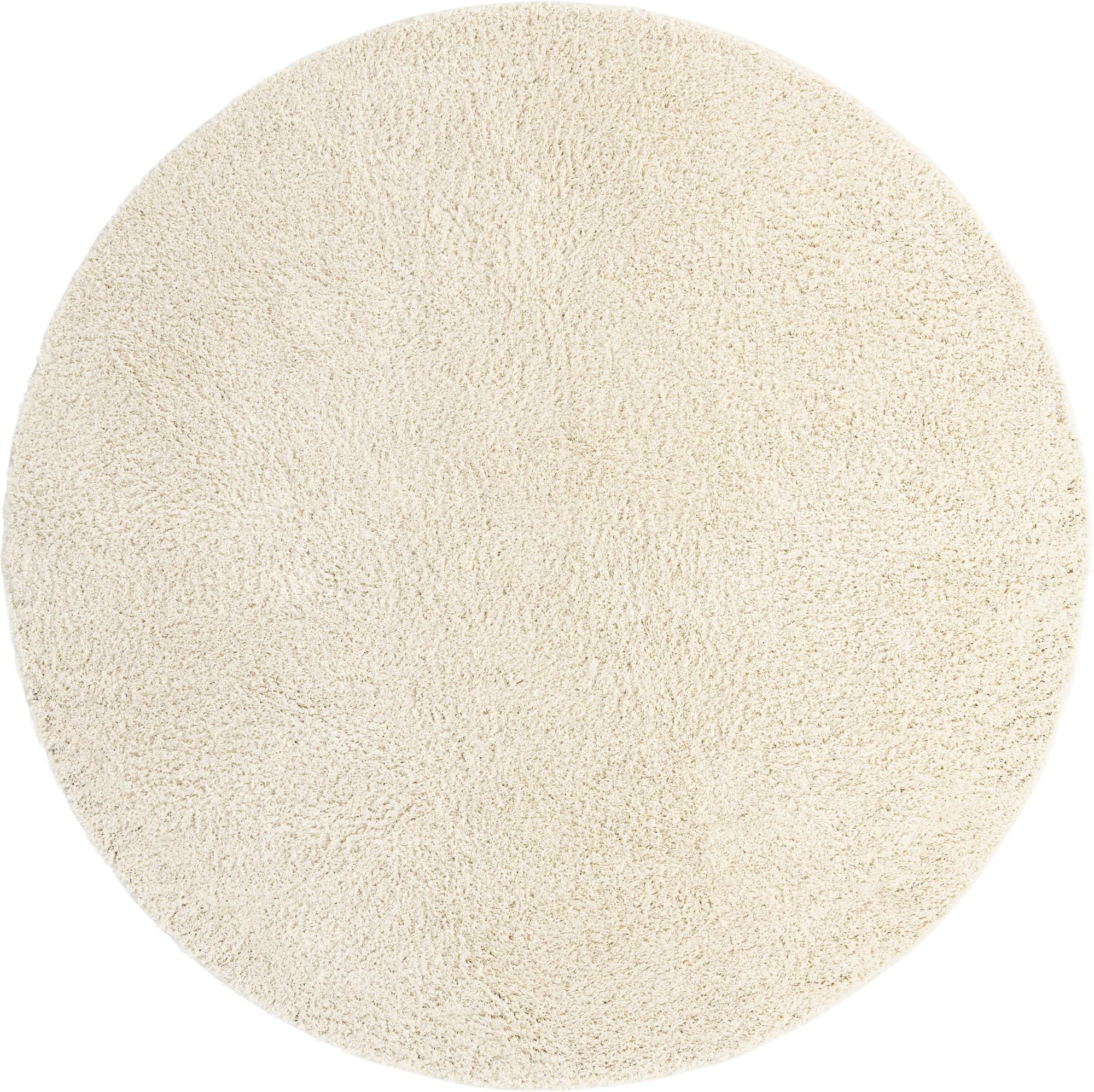 Cozy Comfort Shag Collection Area Rug - Hearthside (Ivory)