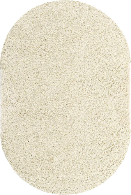 Cozy Comfort Shag Collection Area Rug - Hearthside (Ivory)