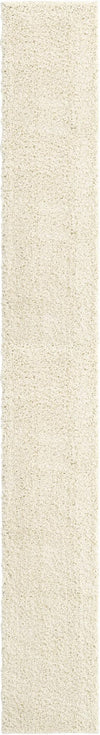 Cozy Comfort Shag Collection Area Rug - Hearthside (Ivory) Runner Ivory  lifestyle 6