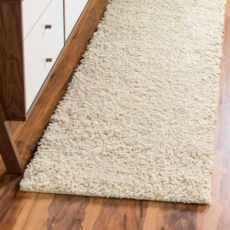 Cozy Comfort Shag Collection Area Rug - Hearthside (Ivory)