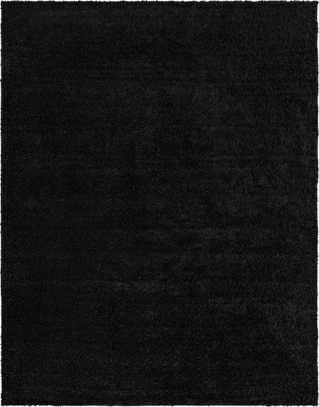 Cozy Comfort Shag Collection Area Rug - Hearthside (Black)