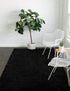 Cozy Comfort Shag Collection Area Rug - Hearthside (Black)