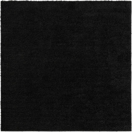 Cozy Comfort Shag Collection Area Rug - Hearthside (Black)