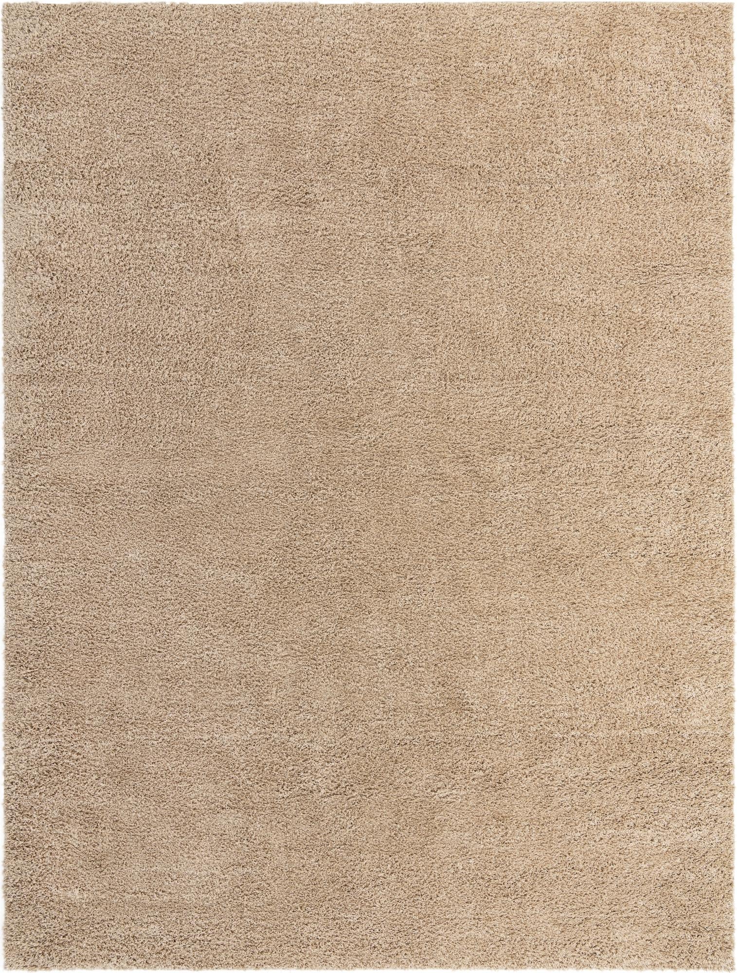 Cozy Comfort Shag Collection Area Rug - Hearthside (Taupe)