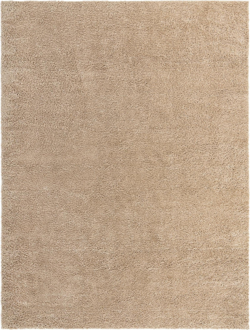 Cozy Comfort Shag Collection Area Rug - Hearthside (Taupe) Rectangle Taupe Main