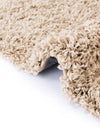 Cozy Comfort Shag Collection Area Rug - Hearthside (Taupe) Rectangle Taupe  lifestyle 8