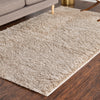 Cozy Comfort Shag Collection Area Rug - Hearthside (Taupe) Rectangle Taupe  lifestyle 9