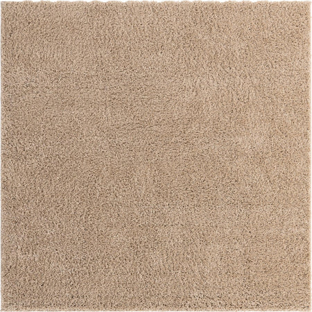 Cozy Comfort Shag Collection Area Rug - Hearthside (Taupe)