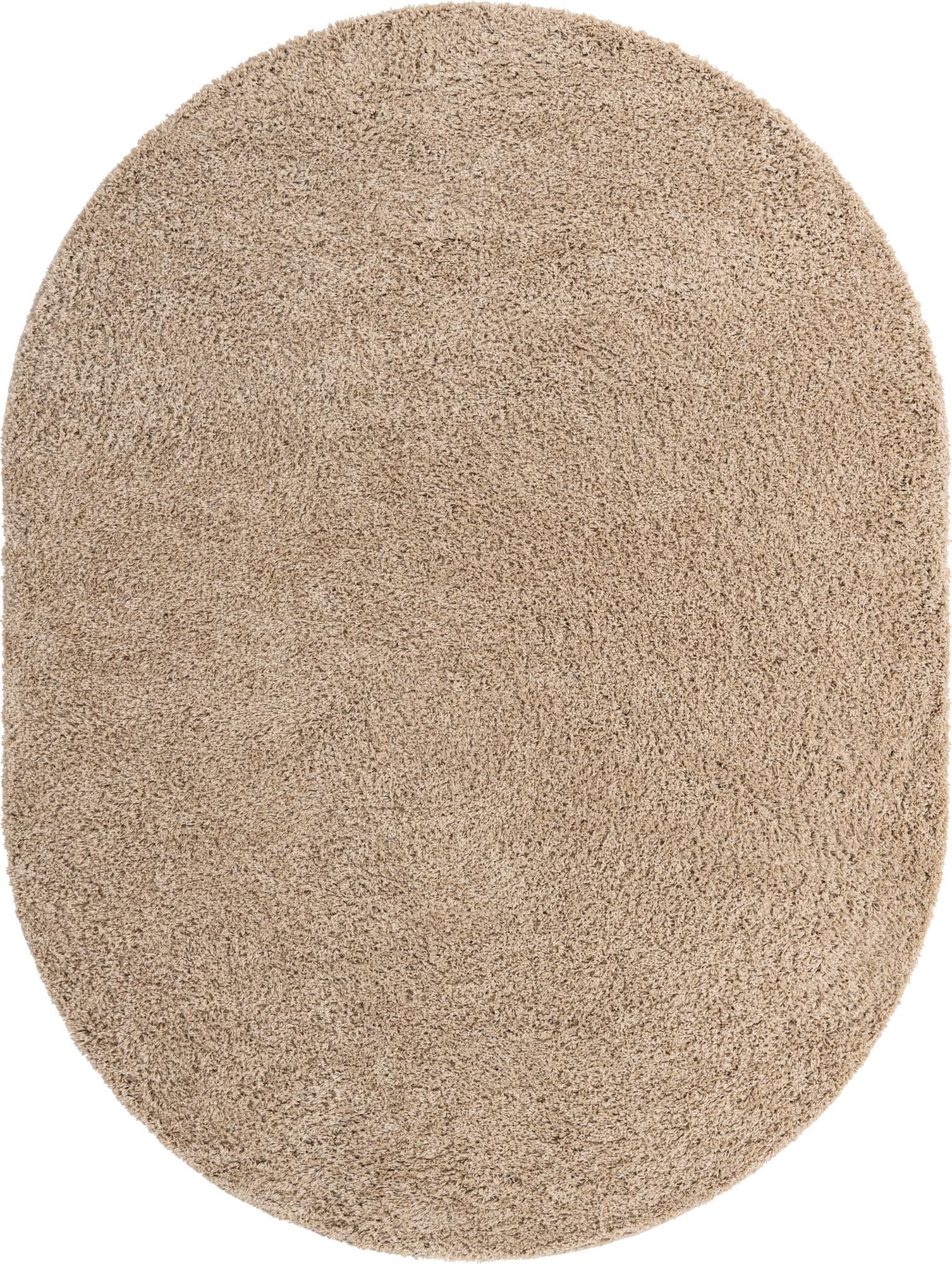 Cozy Comfort Shag Collection Area Rug - Hearthside (Taupe)