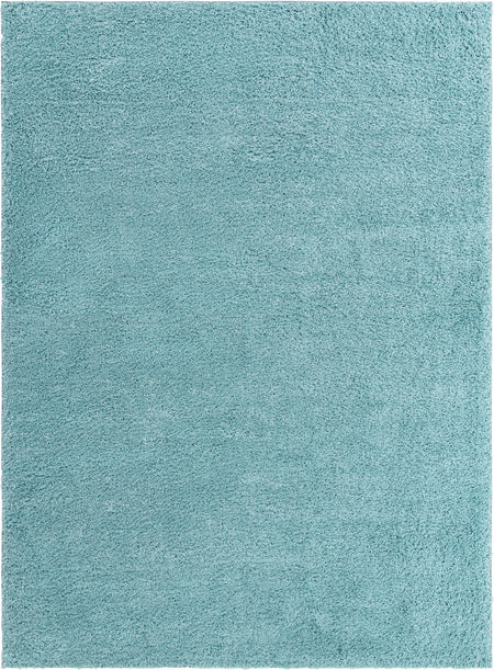 Cozy Comfort Shag Collection Area Rug - Hearthside (Turquoise)