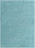 Cozy Comfort Shag Collection Area Rug - Hearthside (Turquoise) Rectangle Turquoise Main