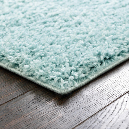 Cozy Comfort Shag Collection Area Rug - Hearthside (Turquoise)