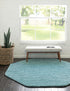 Cozy Comfort Shag Collection Area Rug - Hearthside (Turquoise)