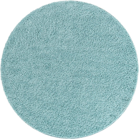 Cozy Comfort Shag Collection Area Rug - Hearthside (Turquoise)