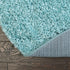 Cozy Comfort Shag Collection Area Rug - Hearthside (Turquoise)