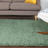 Cozy Comfort Shag Collection Area Rug - Hearthside (Green)