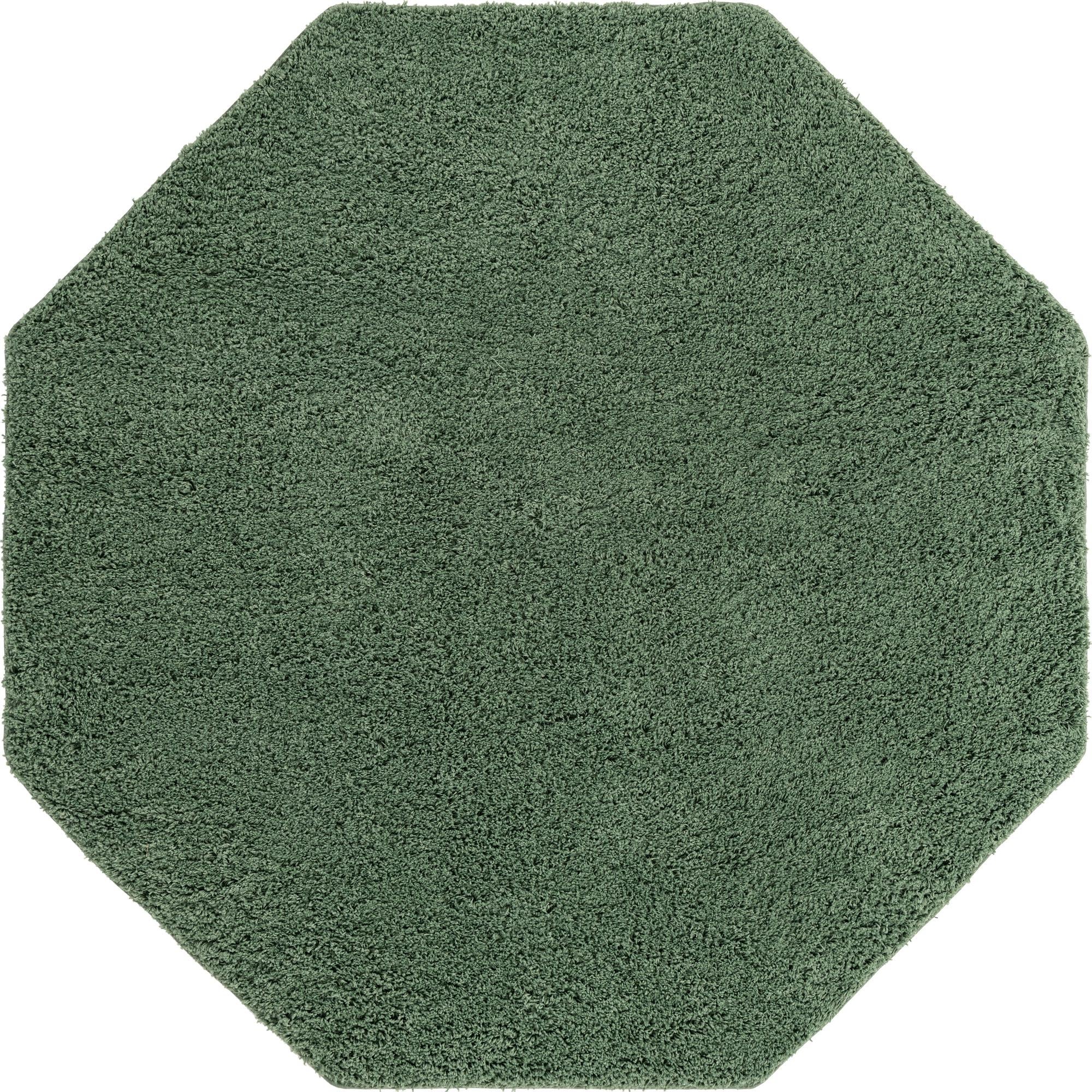 Cozy Comfort Shag Collection Area Rug - Hearthside (Green)