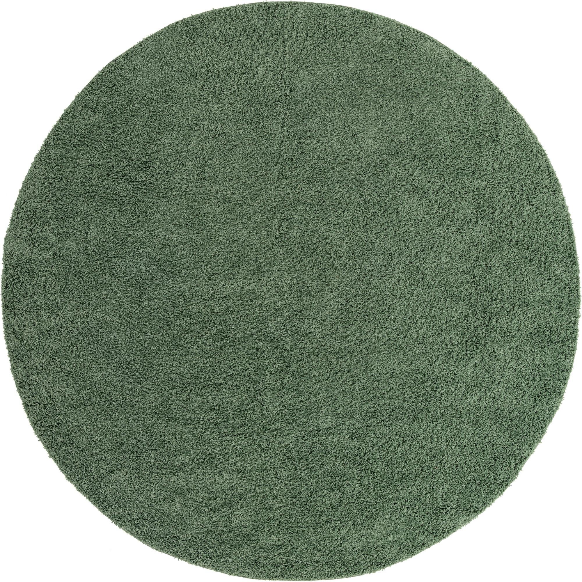 Cozy Comfort Shag Collection Area Rug - Hearthside (Green)