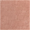 Cozy Comfort Shag Collection Area Rug - Hearthside (Rose Pink) Square Rose Pink  lifestyle 2