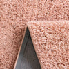 Cozy Comfort Shag Collection Area Rug - Hearthside (Rose Pink) Octagon Rose Pink  lifestyle 21