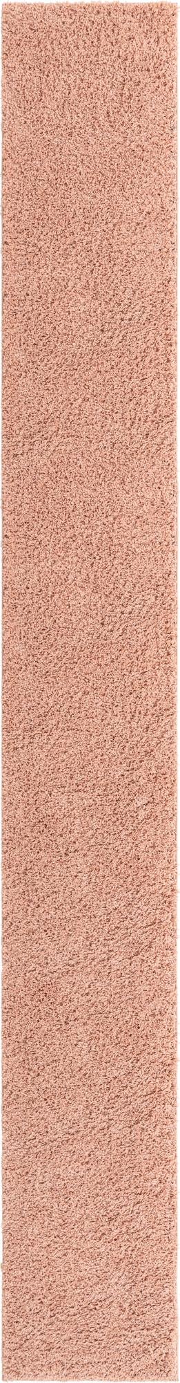 Cozy Comfort Shag Collection Area Rug - Hearthside (Rose Pink) Runner Rose Pink  lifestyle 6