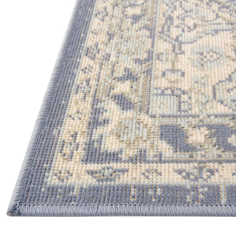 Savannah Series Collection Area Rug - Charleston (French Blue) Rectangle French Blue  lifestyle 6