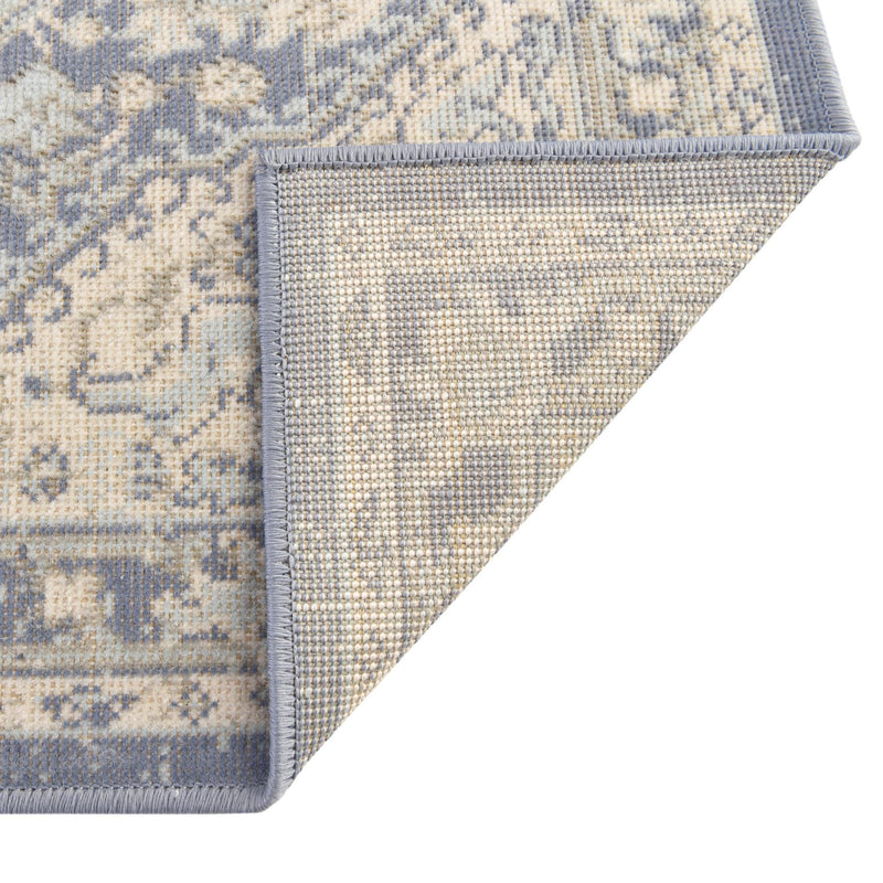 Savannah Series Collection Area Rug - Charleston (French Blue) Rectangle French Blue  lifestyle 8